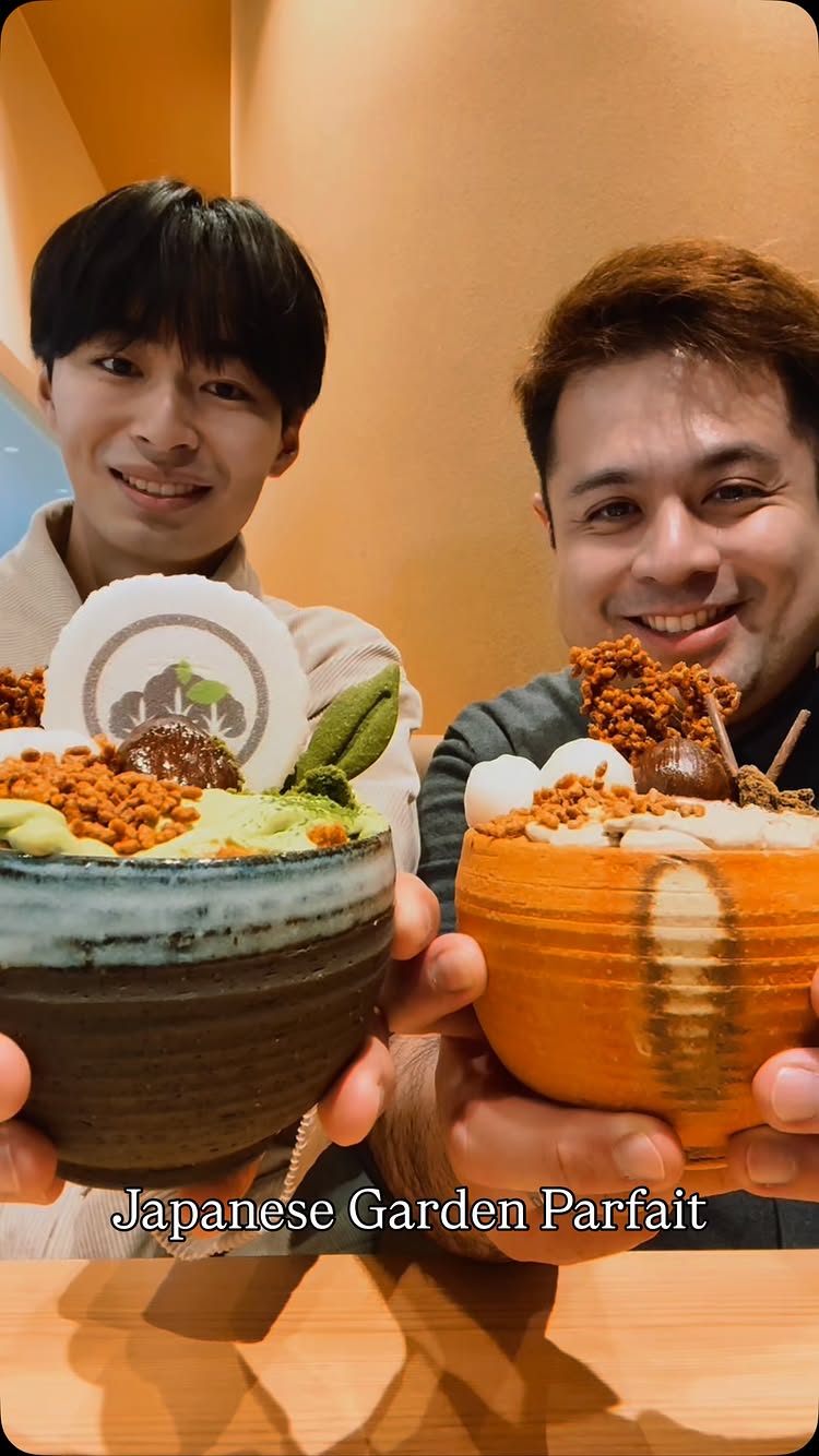 抹茶パフェを紹介する個人クリエイターのInstagram投稿